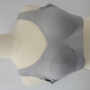 Honeylove Grey V Neck Underwire Free Pullover Bra | Size 3X